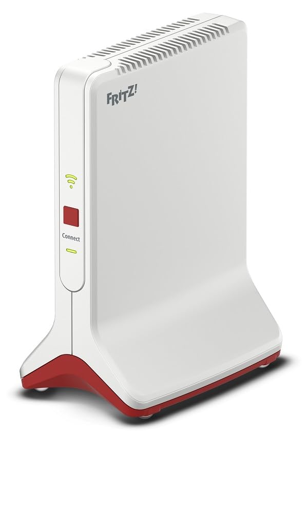 Fritz!Repeater 6000 International - Repetidor/Extensor Wi-Fi 6, Tribanda: (2 x 2.400 Mbps/5 GHz y 1.200Mbps/2,4 GHz), Mesh, Punto de Acceso WiFi, 2 Puertos LAN Gigabit, Interfaz en Español