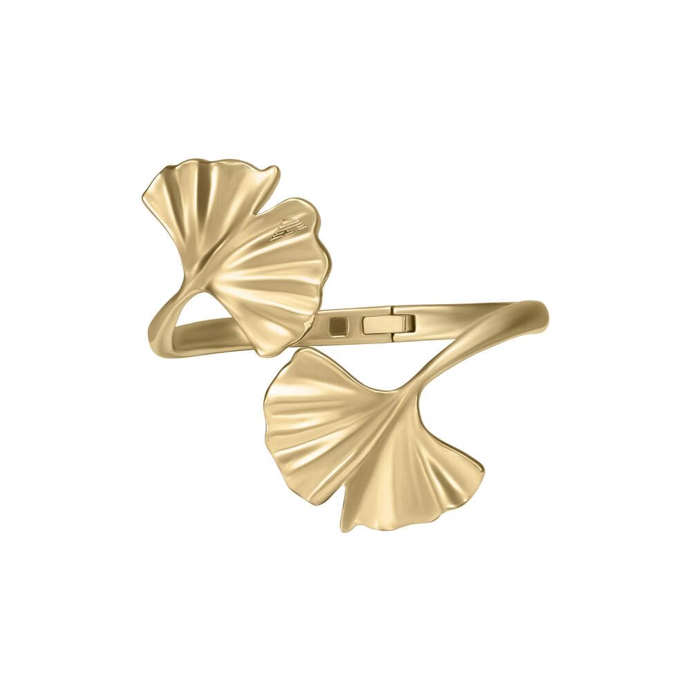 Emporio Armani Pulsera de mujer de latón con brazalete abierto