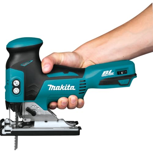Makita DJV181Z DJV181Z-Caladora bl 18v lxt con pomo, 390 W, 18 V, Negro