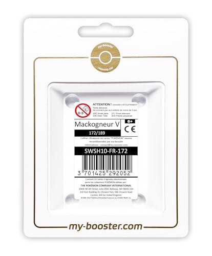 Mackogneur V (Machamp V) 172/189 Full Art Alternativo - Ultraboost X Epée et Bouclier 10 Astres Radieux - Box de 10 Cartas Pokémon Francés