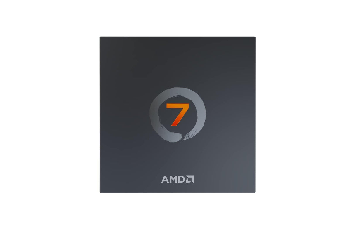 AMD Ryzen 7 7700 Procesador (tarjeta gráfica Radeon integrada, 8 núcleos/16 threads, 65W TDP, Socket AM5,40MB Caché, Reloj de aumento máx. hasta 5.3 GHz, con ventilador Wraith Prism)