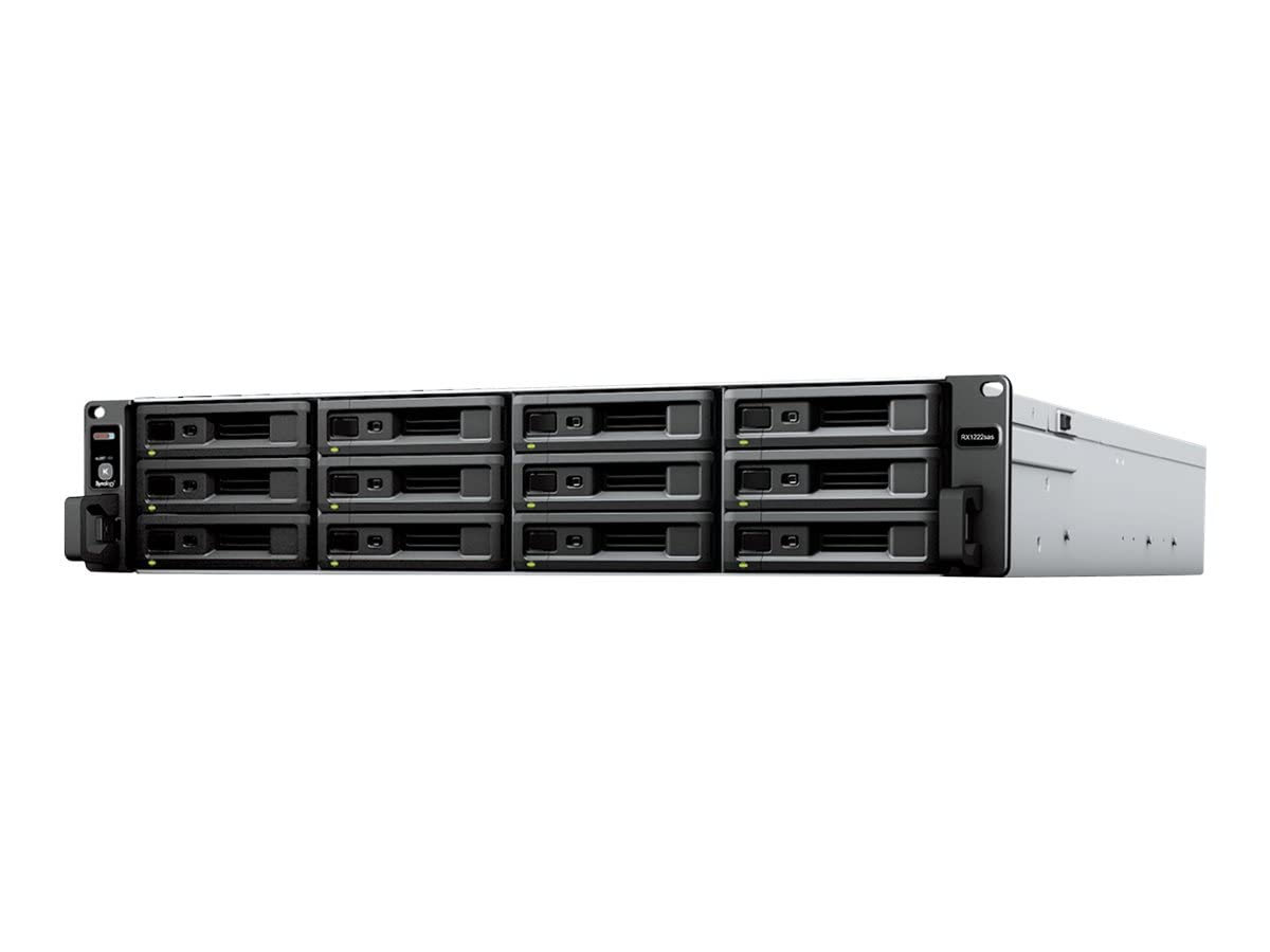 Synology RX1222sas Boîtier disque dur/SSD Noir 2.5/3.5"