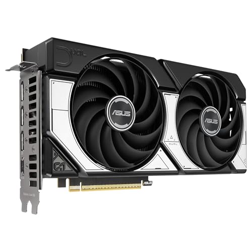 ASUS Dual GeForce RTX 5070 12 GB GDDR7 OC Edition Tarjeta gráfica (PCIe 5.0, DLSS 4, HDMI 2.1b, DisplayPort 2.1b, diseño Compacto con Doble Ventilador, Ventilador Axial-Tech, tecnología 0dB)