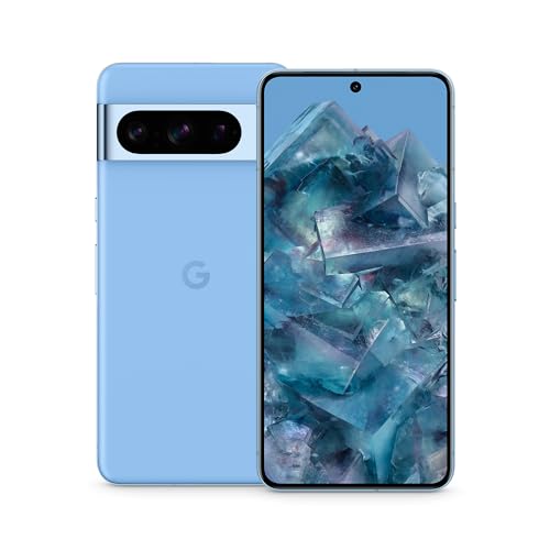 Google Pixel 8 Pro -Smartphone Android Libre con Lente teleobjetivo - Celeste, 128GB + Fitbit Inspire 3, la Pulsera de Salud y Actividad física con hasta 10 días de batería - Negro