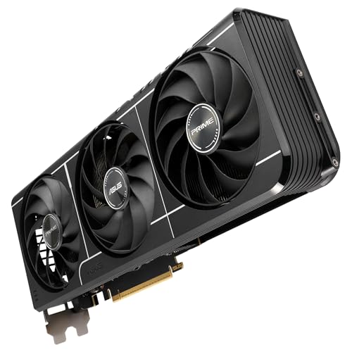 ASUS Prime GeForce RTX 5060 Ti 16GB GDDR7 - Tarjeta gráfica preparada para SFF (PCIe 5.0, 16GB GDDR7, HDMI/DP 2.1, 2.5 Ranuras, Ventiladores Axial-Tech, Dual BIOS)