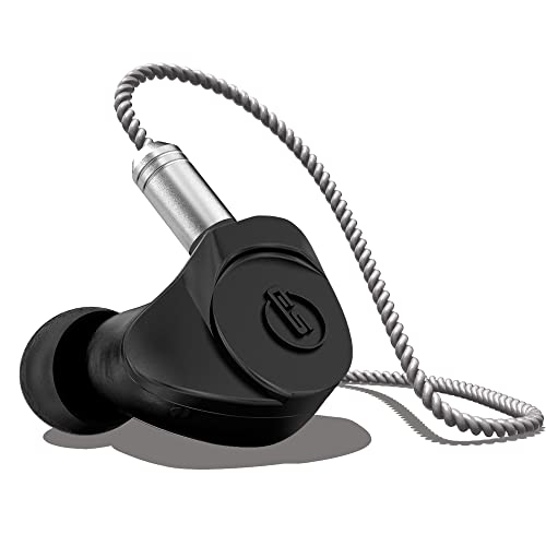 EarSonics Onyx - Auriculares intraurales de 3 vías/4 Controladores híbridos - Alta fidelidad para audiófilos - Materiales y tecnologías de Alta Gama - Escucha Musical excepcional.