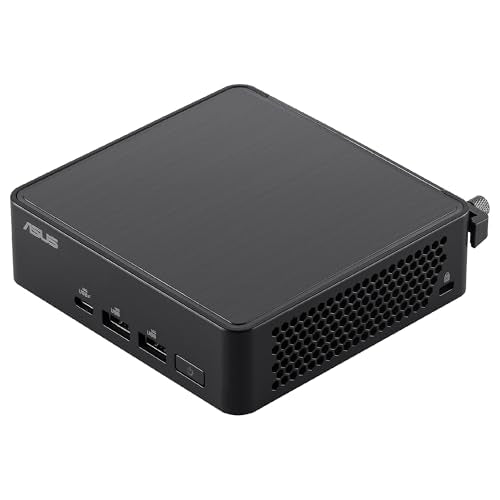 ASUS NUC 14 Pro Mini PC Comercial con IA, Procesador Intel Core Ultra 7 155H, Intel ARC GPU, 32GB RAM DDR5 (2x16), 512GB SSD, Windows 11 Pro, Cable de alimentación Incluido, Negro