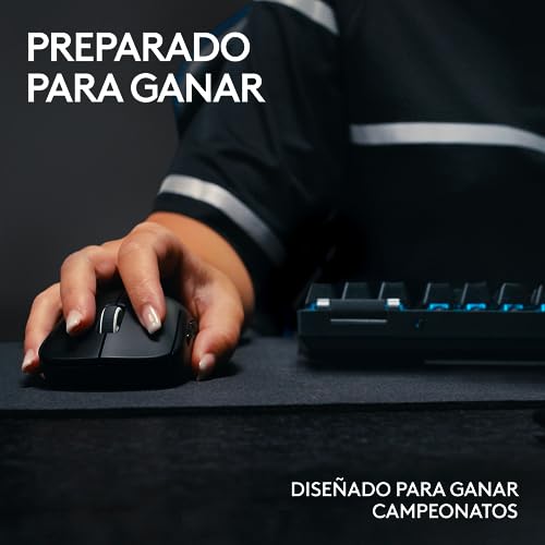 Logitech G PRO X TKL LIGHTSPEED, teclado inalámbrico para gaming, portable + PRO X 2 LIGHTSPEED Auriculares Gaming Inalámbricos, Micrófono, PC,PS4,PS5,Nintendo Switch, Disposición QWERTY Español,Negro