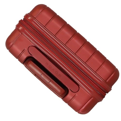 Joumma Marvel Ironman Juego de Maletas Rojo 55/65 cms rígida 6,8 kgs Cierre TSA Integrado ABS 6,8 kgs 109L Extensible Equipaje de Mano