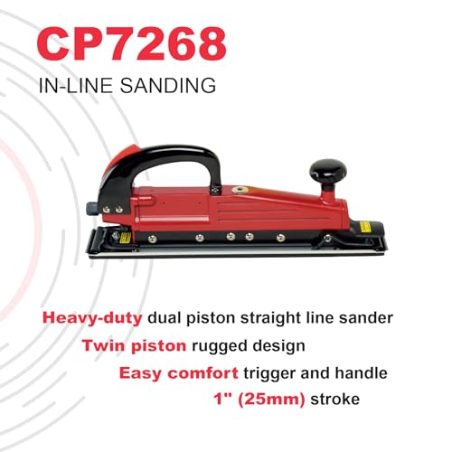 Chicago Pneumatic cp7268 Heavy Duty Doble Pistón línea recta lijadora