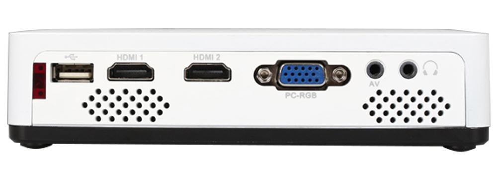 Luxburg® LUX2500 Full HD 3D DLP Projector potatile 2500 lúmenes Resolución nativa 1280 * 800 Soporta hasta 1080p HDMI, USB, Wi-Fi, micro SD, DLNA, Android 4.2 (importado)