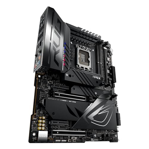 ASUS ROG Maximus Z790 Apex Encore Intel Z790 Placa Base (LGA 1700 ATX, 24+0+2 etapas de Potencia, DDR5, Kit de Ventilador de Memoria ROG, Ranura M.2 PCIe 5.0 integrada, Intel Wi-Fi 7)