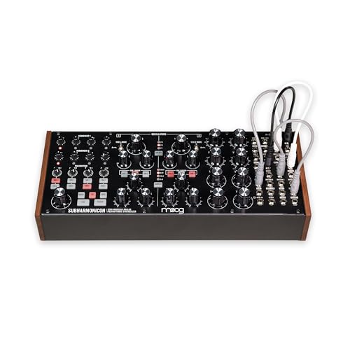 MOOG Subharmonicon - sintetizador polirrítmico analógico semimodular con secuenciador dual, MIDI y bahía de parcheo