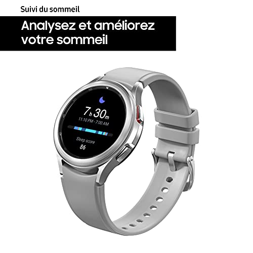 SAMSUNG Galaxy Watch 4 Classic (42mm) - Smartwatch Silver