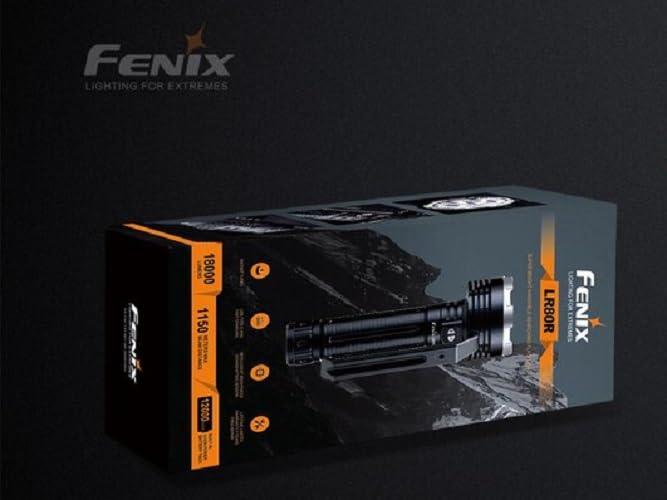 Fenix LR80R - Linterna LED (18.000 lúmenes)