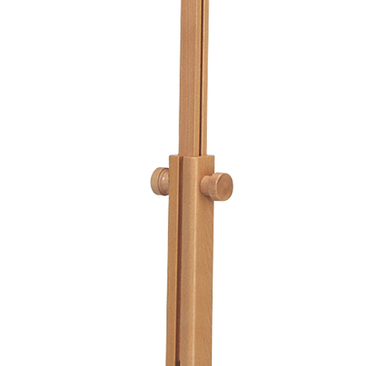 K&M 116/1 Atril de madera - madera maciza de haya color natural - atril extensible de 71,5 a 122,5 cm