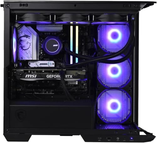 M.Red PC Gamer Powered by MSI CBT013-04 - Procesador Intel Core i5-14600KF, GeForce RTX 4070 Super, 32 GB DDR5, 2 TB SSD NVMe, Windows 11 Familia