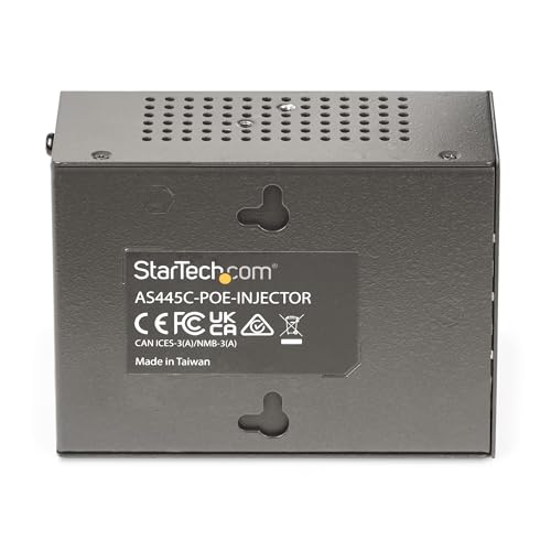 StarTech.com Switch PoE/PoE+/ PoE++ 802.3af/802.3at/802.3bt de 4 Puertos - 95W - Inyector Power Over Ethernet 5G (NBASE-T)