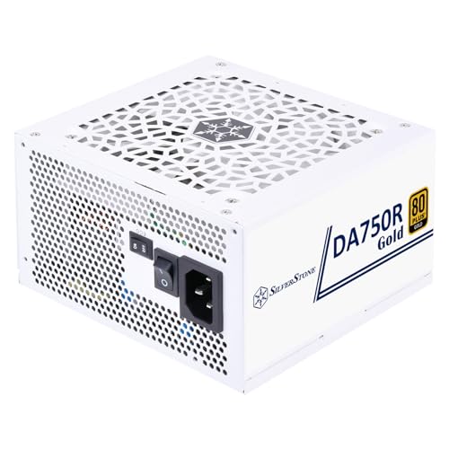 SilverStone Technology DA750R Gold, ATX Totalmente Modular 80 Plus Gold 750W ATX 3,0 y PCIe 5,0, SST-DA750R-GMA-WWW