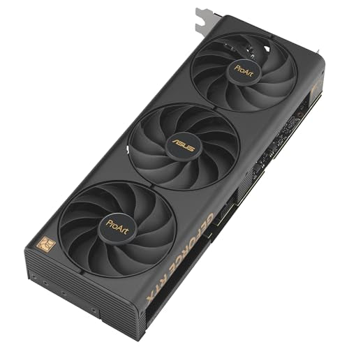 ASUS ProArt GeForce RTX 4070 Super OC Edition 12GB GDDR6X - Tarjeta gráfica (PCIe 4.0, 12GB GDDR6X, DLSS 3, HDMI 2.1a, DisplayPort 1.4a)