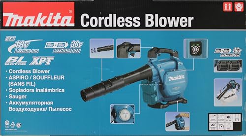 Makita DUB363PT2V Cordless Blower, 36 V