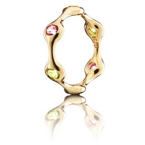 Pandora 970116MX2-54 - Anillo de oro amarillo de 18 quilates, talla 14 (17,2 mm)