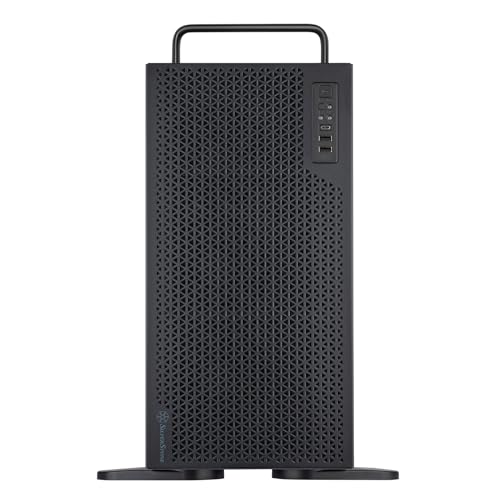 SilverStone Technology RM52, Chasis Servidor con Montura en Rack 5U con compatibilidad para disipadores duales de 360mm para refrigeración líquida, SST-RM52