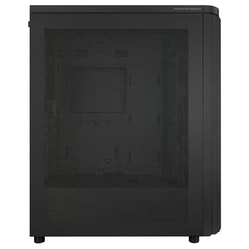 ASUS ProArt PA401, Chasis ATX con Panel de Malla, Compatible con GPU de hasta 314 mm, Dos Ventiladores de 160 mm, Bloqueo del Panel Lateral, Soporte para Fuente de alimentación extraíble