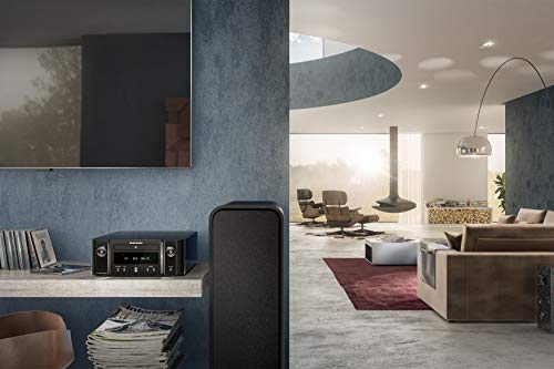 Marantz Professional, Sistema de Audio con Streamer Melody X (M-Cr612), Color Negro