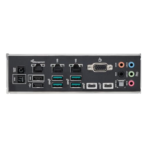ASUS Pro W790E-SAGE SE Placa Base Intel W790 (LGA 4677 EEB con PCIe 5.0 x16, M.2, Dual 10G LAN, gestión remota de Nivel de Servidor, 14+1+1 etapas de alimentación, USB 3.2 Gen 2x2 Type-C), Negro