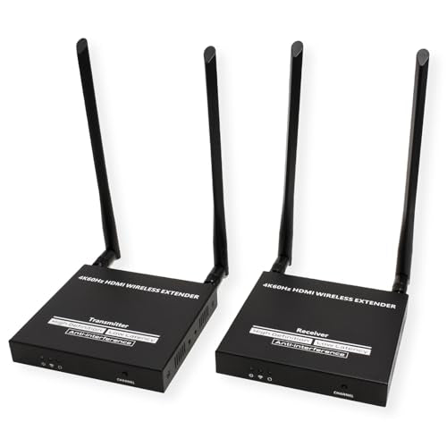 VALUE Kit inalámbrico HDMI 4K (TX+RX) Emisor y Receptor HDMI hasta 50 m