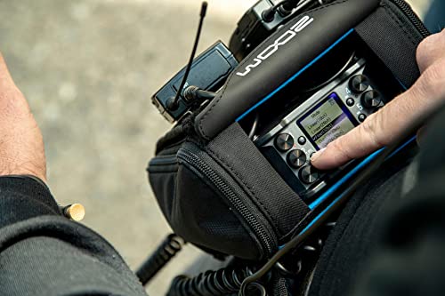 Zoom F6 Grabadora profesional de campo, grabación a 32 bits con coma flotante, 6 canales, convertidores Dual AD, 6 entradas XLR con bloqueo, timecode, modo Ambisonics, alimentado por pilas/batería