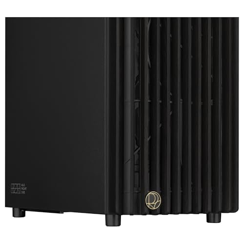ASUS ProArt PA401, Chasis ATX con Panel de Metal, Compatible con GPU de hasta 314 mm, Dos Ventiladores de 160 mm, Bloqueo del Panel Lateral, Soporte para Fuente de alimentación extraíble