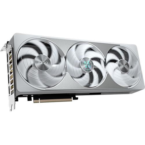 Gigabyte GeForce RTX 5080 Aero OC SFF 16G Tarjeta Gráfica - 16GB GDDR7, 256 bits, PCI-E 5.0, 2730MHz Core Clock, 3 x DisplayPort, 1 x HDMI, GV-N5080AERO OC-16GD