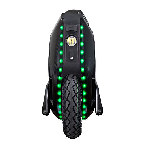 KINGSONG Ciclomotor Eléctrico KS-16XS, 777 Wh, Adulto, Negro, Motor 2000W, Autonomía hasta 75km, limitado 25km/h, Neumático inflable 16", Altavoz y Bluetooth