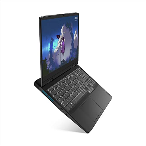 Lenovo IdeaPad Gaming 3 Gen 7 - Ordenador Portátil 15.6" FullHD 120Hz (Intel Core i5-12500H, 16GB RAM, 512GB SSD, NVIDIA GeForce RTX 3050-4GB, Sin Sistema Operativo) Gris - Teclado QWERTY Español