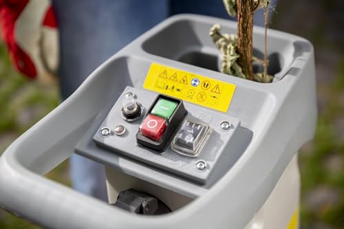 IKRA trituradora silenciosa eléctrica ILWH 3000, diámetro de ramas a 45mm, 3000W de potente