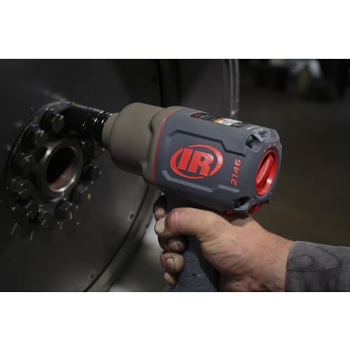 Ingersoll-Rand 2146Q1MAX Llave de Impacto Neumática 3/4 Pulgada - 2700 Nm Par de Tuerca, Ligera 3,5 kg - Tecnología Silenciosa y Control Óptimo