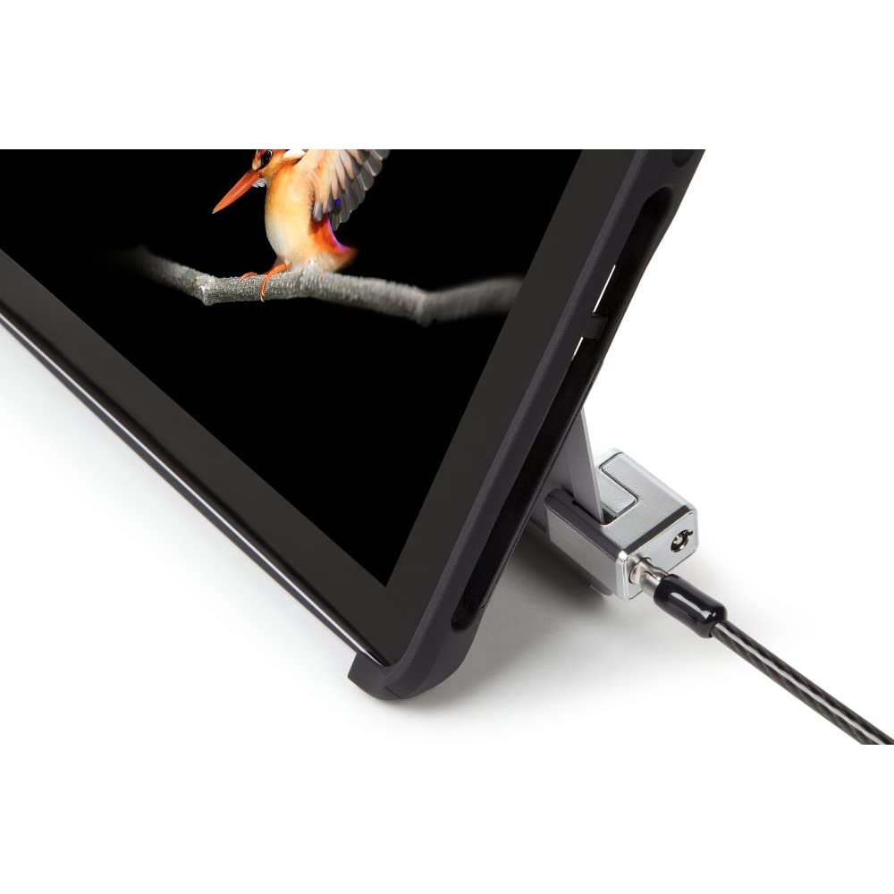 Kensington Candado de Cable con Llave para Ordenadores Portátiles Surface Pro y Surface Go con Cable de Acero al Carbono de 1,8 m (K68134WW)