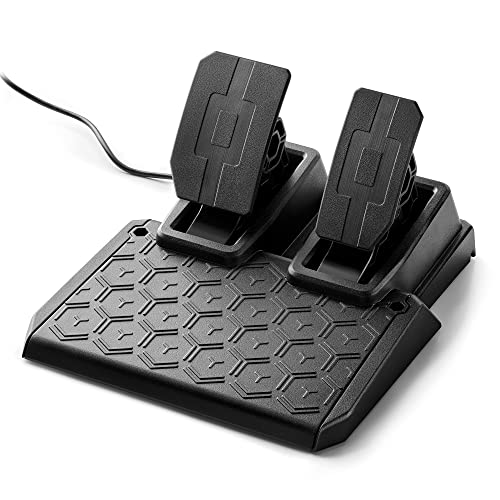 Thrustmaster T128, Volante de Carreras Force Feedback con Pedales Magnéticos, Xbox Series X|S, Xbox One, PC