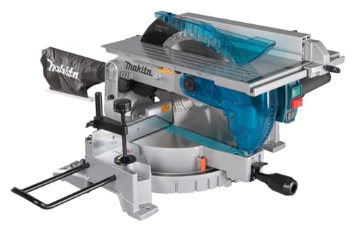 Makita LH1201FL - Sierra ingletadora 1650 W con mesa de 305 mm, sierra circular 3800 Rpm