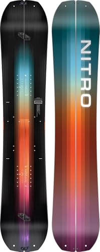 Nitro Snowboard Team Split BRD '25, Directional Twin Splitboard, Trüe Camber, All-Terrain, Dual Degressive Sidecut, Progressive Width & SplitGrip Core Profile