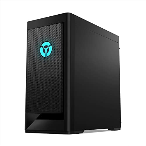 Lenovo Legion T5 Gen 7 - Ordenador de Sobremesa Gaming (Intel Core i5-12400F, 16GB RAM, 1TB SSD, NVIDIA GeForce RTX 3060-12GB, Windows 11 Home) Negro - Teclado QWERTY Español