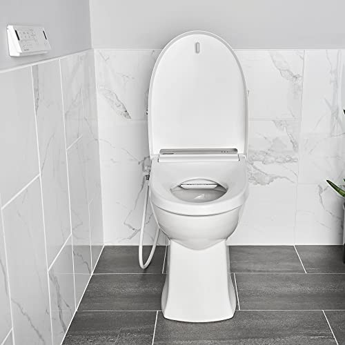 American Standard 8018A60GRC-020 Advanced Clean 3.0 - Asiento con mando a distancia, color blanco