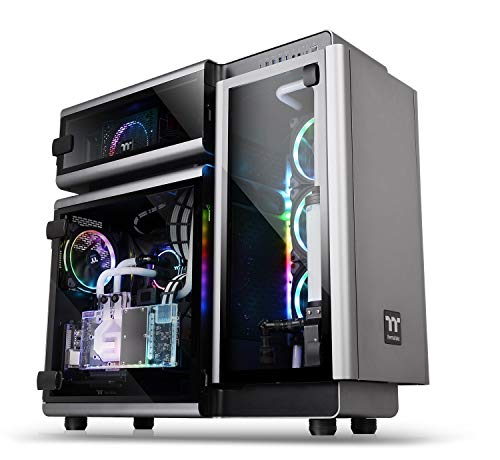 Thermaltake Level 20 Tempered Glass Edition - Chasis de Torre Completo, Color Negro