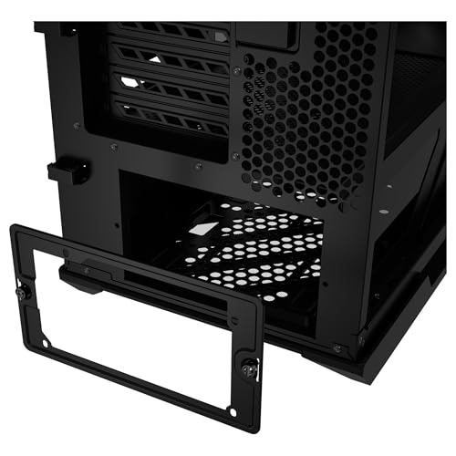 ASUS ROG Strix Helios II GX601S - Chassis EATX Gaming de Aluminio, diseño de Rejilla de Diamantes, 4 Ventiladores, gestión vertátil de Cables, Controlador ARGB, USB-C, Correas de Transporte - Negro