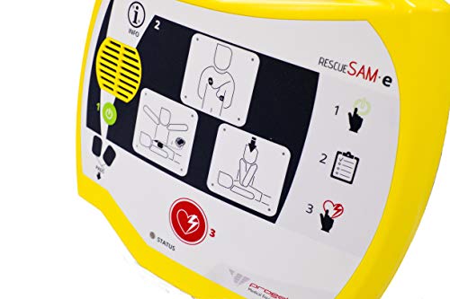 Desatascador DAE Rescue SAMe completo de electrodos adultos y batería