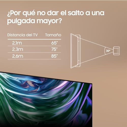 SAMSUNG TV OLED 4K 2024 48S93D Smart TV de 48" con más Brillo y Contraste, un Sonido de Cine, el Mejor Smart TV y GANA Todas Las partidas con Motion Xcelerator 144Hz