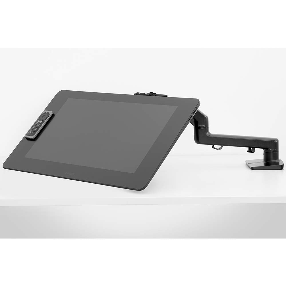 Wacom Flex Arm 81,3 cm (32 Pulgadas) para Pantallas Planas de sobremesa de 61 a 32 Pulgadas, Negro, Gris