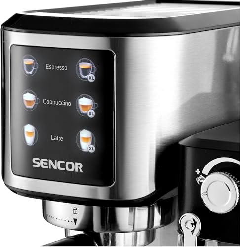 SENCOR CAFETERA ESPRESSO SEMIAUTOMÁTICA SES 4910SS
